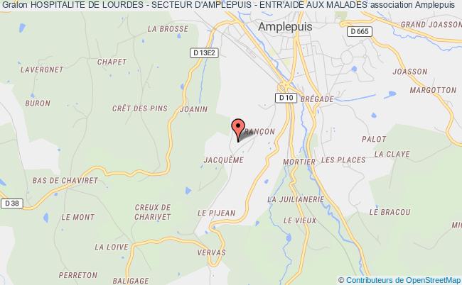 HOSPITALITE DE LOURDES - SECTEUR D'AMPLEPUIS - ENTR'AIDE AUX MALADES