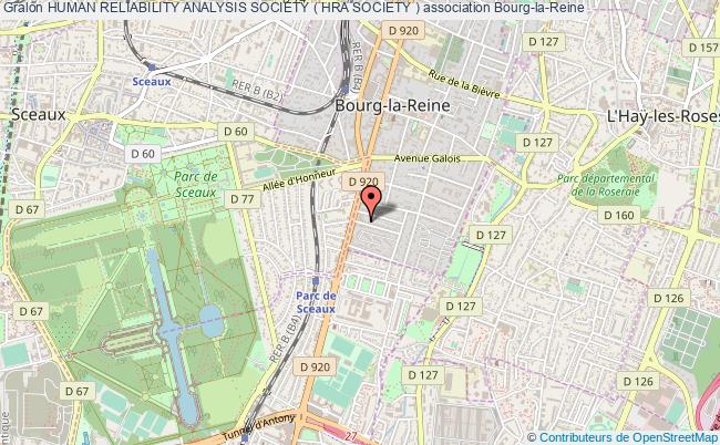 plan association Human Reliability Analysis Society ( Hra Society ) Bourg-la-Reine
