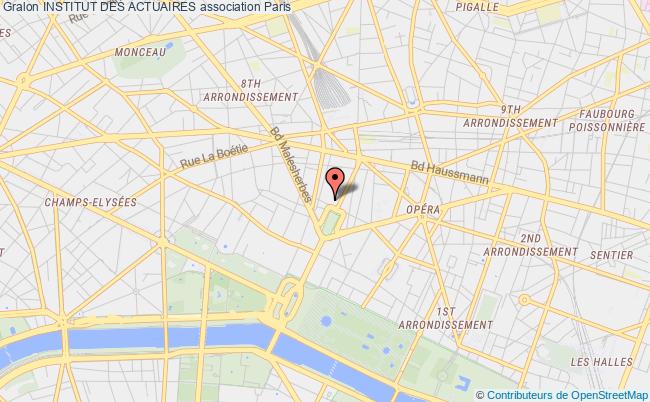 plan association Institut Des Actuaires Paris