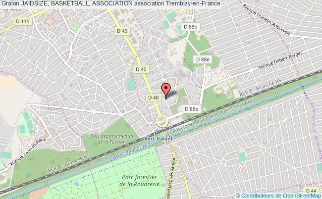 plan association Jaidsize, Basketball, Association Tremblay-en-France