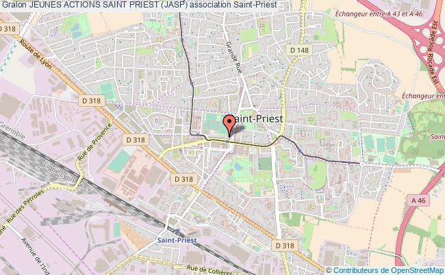 plan association Jeunes Actions Saint Priest (jasp) Saint-Priest
