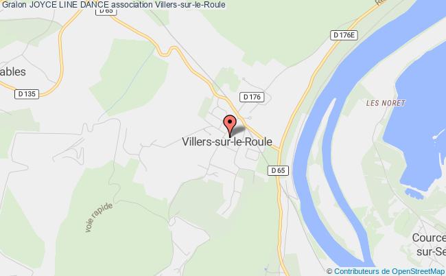 plan association Joyce Line Dance Villers-sur-le-Roule