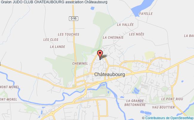 plan association Judo Club Chateaubourg Vitré