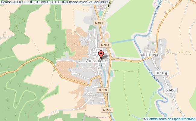 plan association Judo Club De Vaucouleurs Vaucouleurs