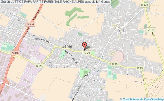 plan association Justice Papa Parite Parentale Rhone Alpes Genas