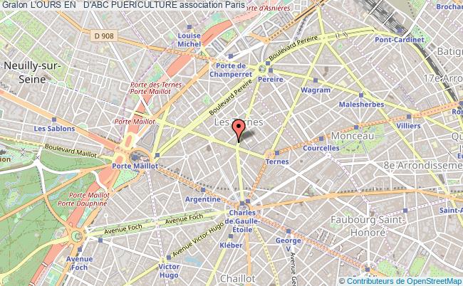plan association L'ours En + D'abc Puericulture Paris