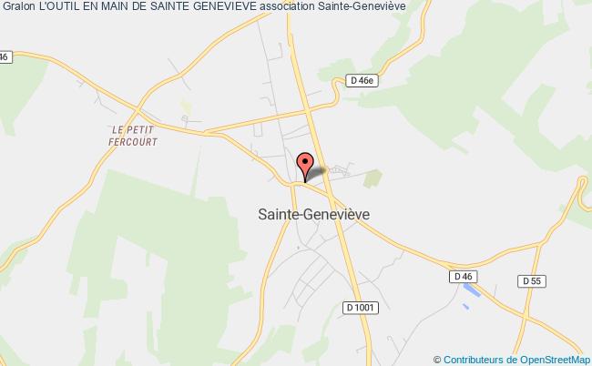 plan association L'outil En Main De Sainte Genevieve Sainte-Geneviève