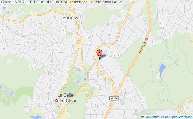 plan association La Bibliotheque Du Chateau La    Celle-Saint-Cloud