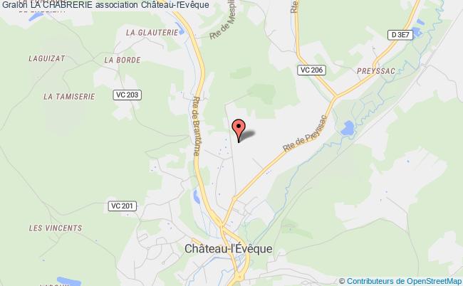 plan association La Chabrerie Château-l'Évêque