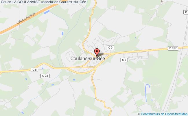 plan association La Coulanaise Coulans-sur-Gée