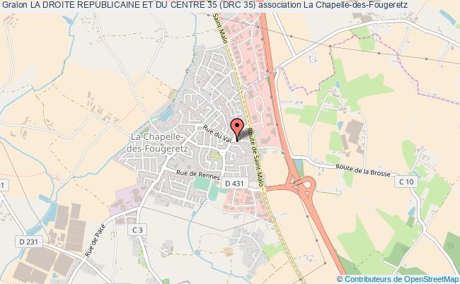 plan association La Droite Republicaine Et Du Centre 35 (drc 35) La Chapelle-des-Fougeretz