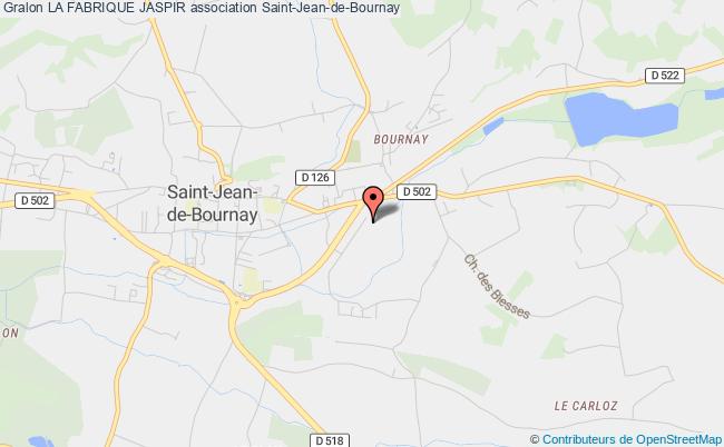 plan association La Fabrique Jaspir Saint-Jean-de-Bournay
