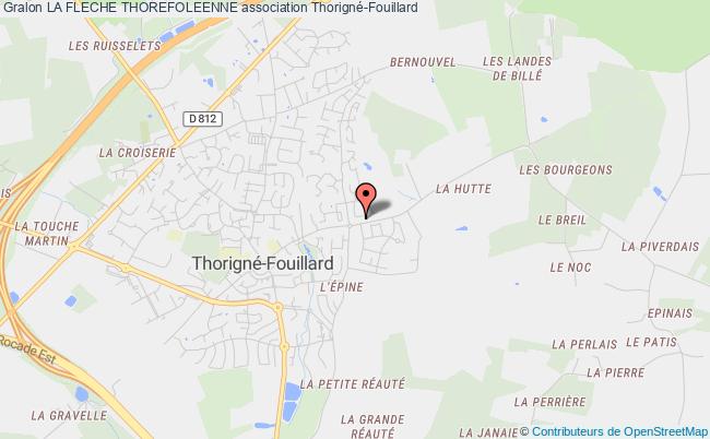 plan association La Fleche Thorefoleenne Thorigné-Fouillard