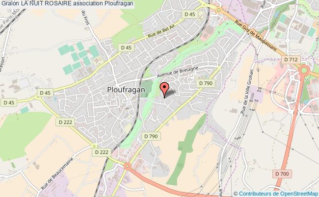 plan association La Nuit Rosaire Ploufragan