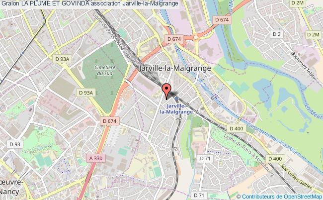 plan association La Plume Et Govinda Jarville-la-Malgrange
