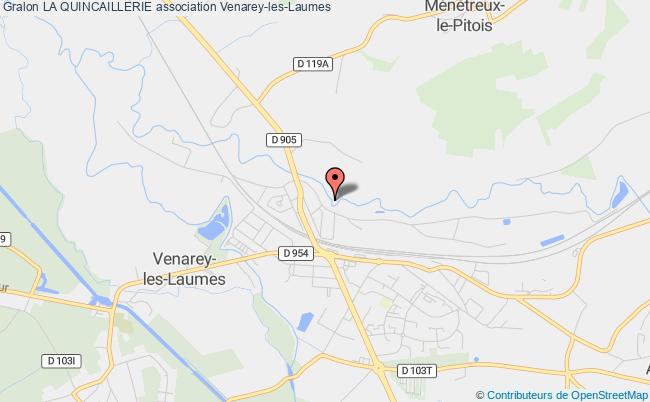 plan association La Quincaillerie Venarey-les-Laumes