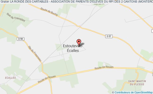 LA RONDE DES CARTABLES - ASSOCIATION DE PARENTS D'ÉLÈVES DU RPI DES 2 CANTONS (MONTÉROLIER - ESTOUTEVILLE-ÉCALLES)