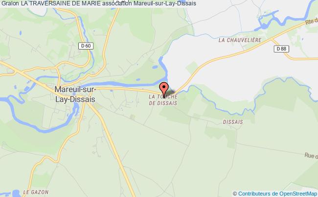 plan association La Traversaine De Marie Mareuil-sur-Lay-Dissais