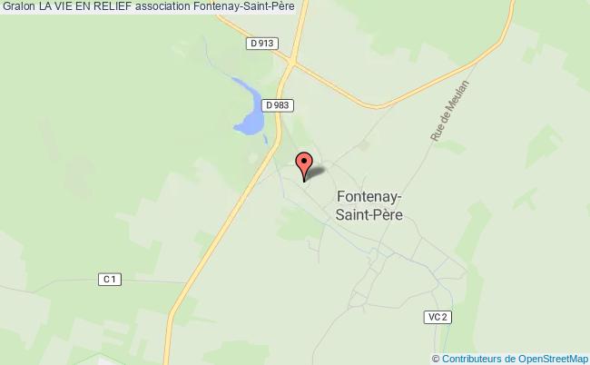 plan association La Vie En Relief Fontenay-Saint-Père