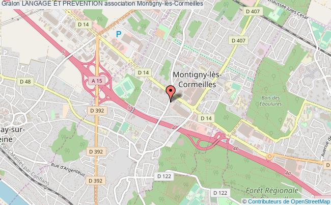 plan association Langage Et Prevention Montigny-lès-Cormeilles
