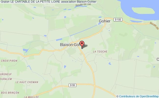 plan association Le Cartable De La Petite Loire Blaison-Gohier