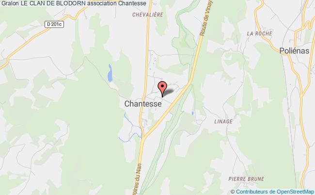 plan association Le Clan De Blodorn Chantesse
