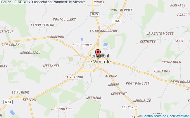 plan association Le Rebond Pommerit-le-Vicomte