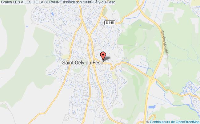 plan association Les Ailes De La Seranne Saint-Gély-du-Fesc