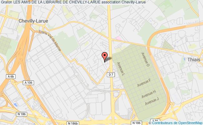 plan association Les Amis De La Librairie De Chevilly-larue Chevilly-Larue