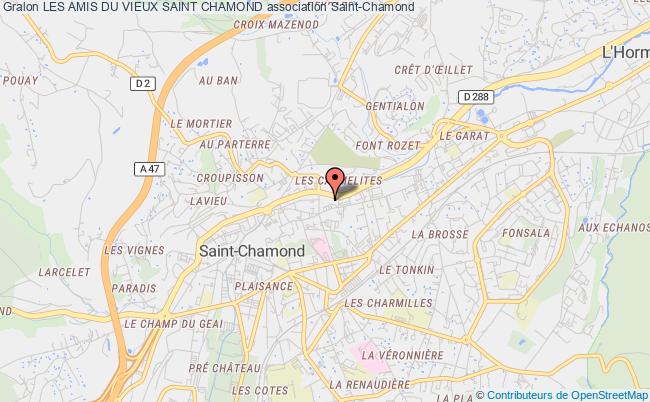 plan association Les Amis Du Vieux Saint Chamond Saint-Chamond