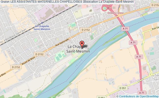 plan association Les Assistantes Maternelles Chapelloises La    Chapelle-Saint-Mesmin