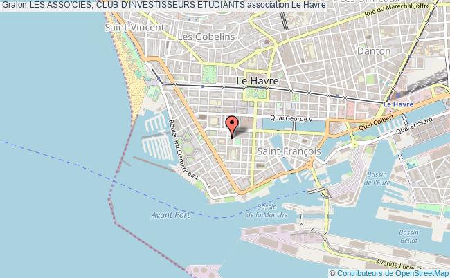 plan association Les Asso'cies, Club D'investisseurs Etudiants Le Havre