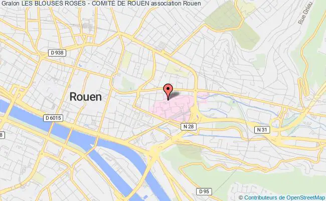 plan association Les Blouses Roses - ComitÉ De Rouen Rouen