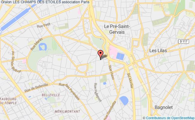 plan association Les Champs Des Etoiles Paris