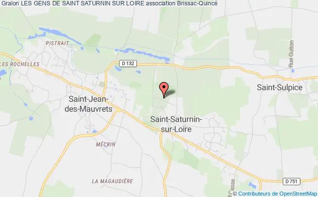 plan association Les Gens De Saint Saturnin Sur Loire Brissac-Loire-Aubance