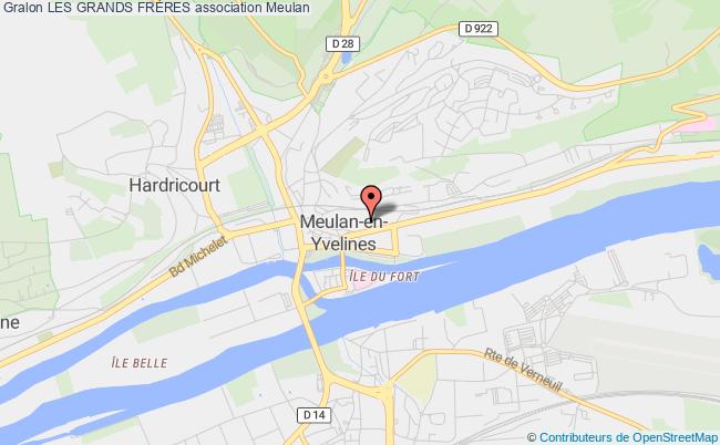 plan association Les Grands FrÈres Meulan-en-Yvelines