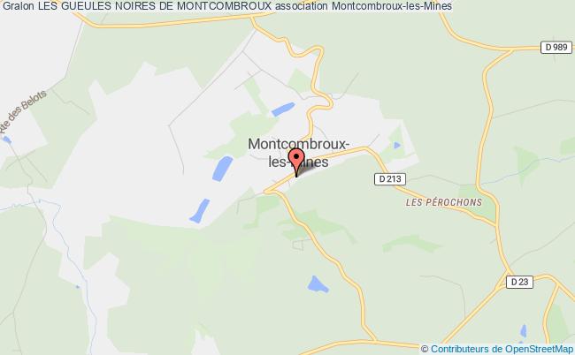 plan association Les Gueules Noires De Montcombroux Montcombroux-les-Mines