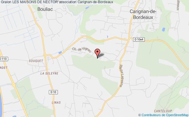 plan association Les Maisons De Nector Carignan-de-Bordeaux
