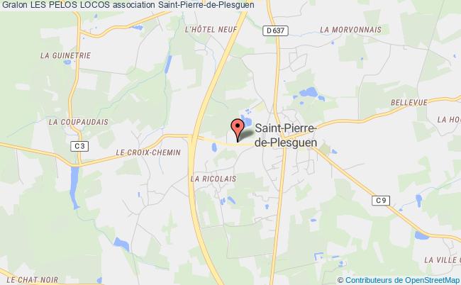 plan association Les Pelos Locos Saint-Pierre-de-Plesguen
