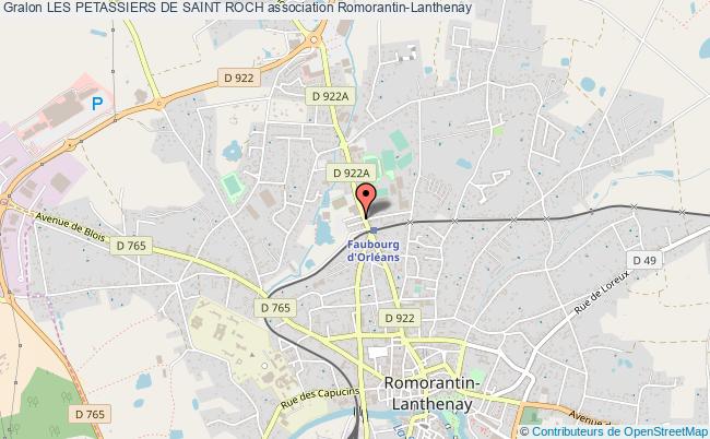 plan association Les Petassiers De Saint Roch Romorantin-Lanthenay