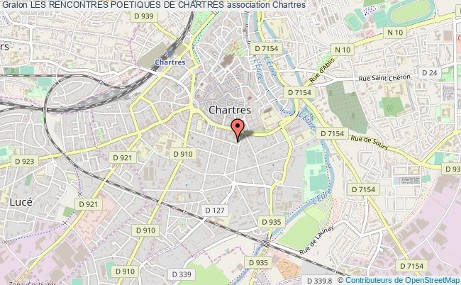 plan association Les Rencontres Poetiques De Chartres Chartres