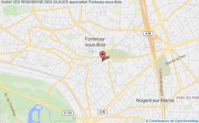 plan association Les Robinsons Des Glaces Fontenay-sous-Bois