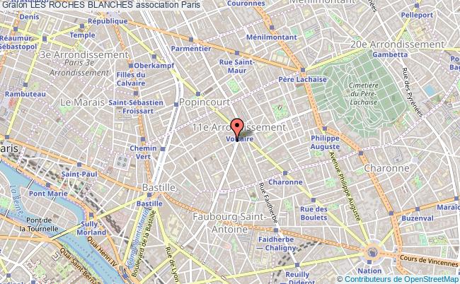 plan association Les Roches Blanches Paris