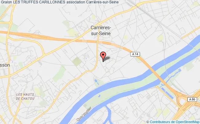 plan association Les Truffes Carillonnes Carrières-sur-Seine