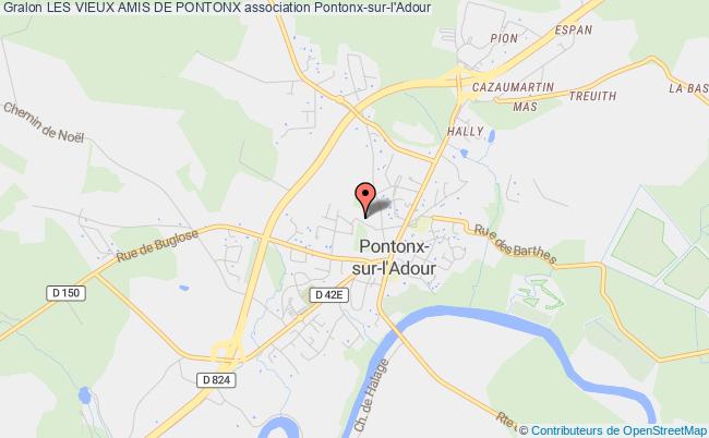 plan association Les Vieux Amis De Pontonx Pontonx-sur-l'Adour