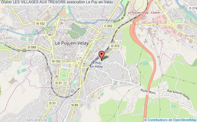 plan association Les Villages Aux Tresors Le    Puy-en-Velay