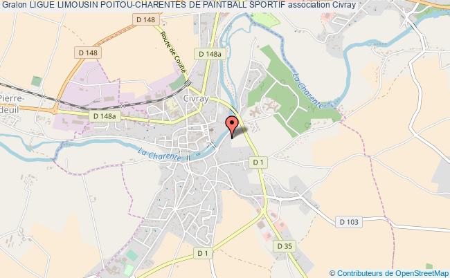 plan association Ligue Limousin Poitou-charentes De Paintball Sportif Civray