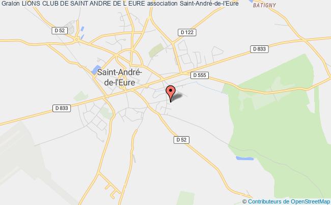 plan association Lions Club De Saint Andre De L Eure Saint-André-de-l'Eure