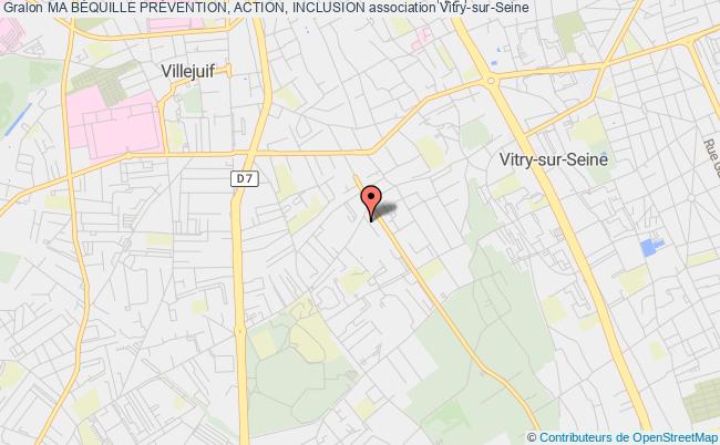 plan association Ma BÉquille PrÉvention, Action, Inclusion Vitry-sur-Seine