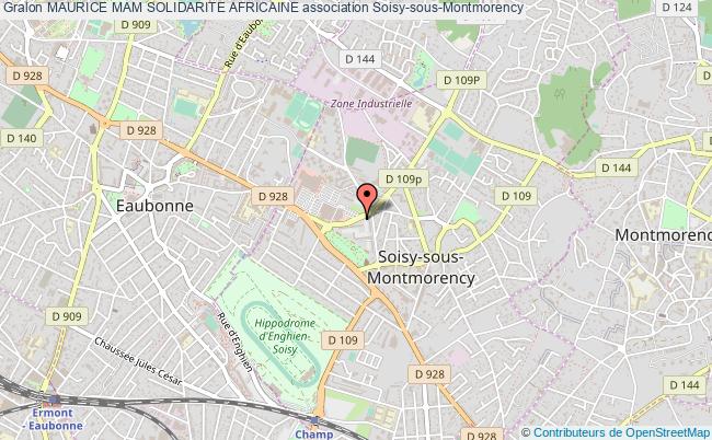 plan association Maurice Mam Solidarite Africaine Soisy-sous-Montmorency